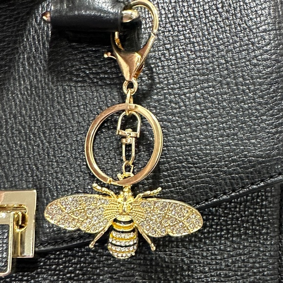 Accessories - Elegant Bee Key Ring Bag Charm